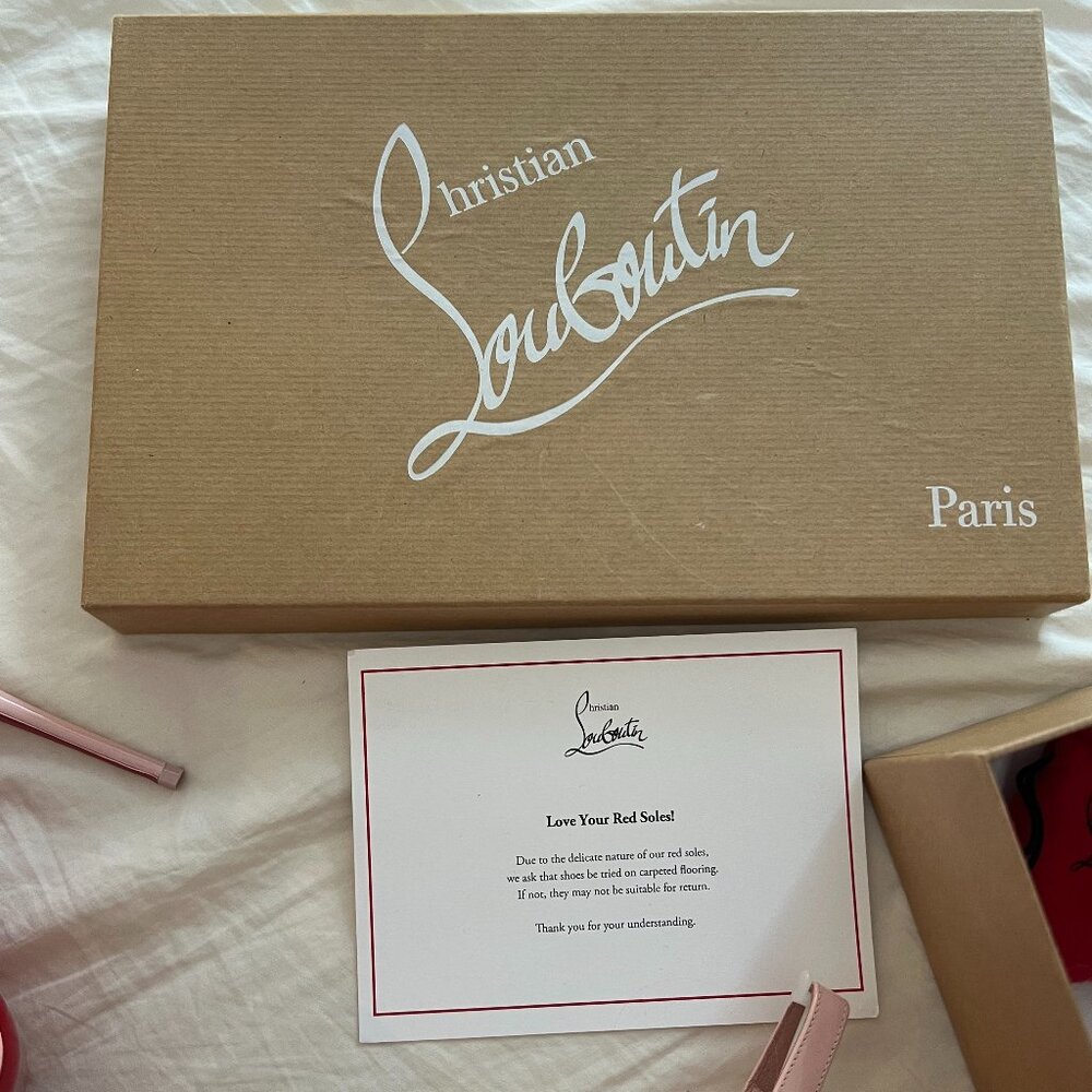 Christian Louboutin Hot Chick Sling 100 - Picture 2 of 7
